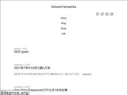 Sites similar to keisukeyamashita.com