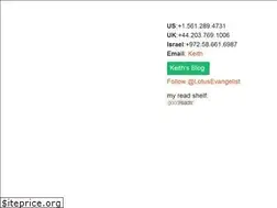 Sites similar to keithbrooks.com