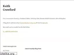 Sites similar to keithcrawford.me
