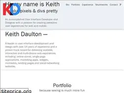 Sites similar to keithdaulton.com