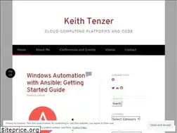 Sites similar to keithtenzer.com