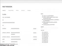 Sites similar to keiyasuda.net