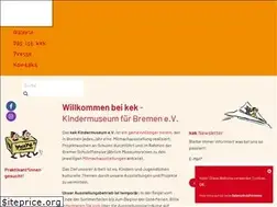Sites similar to kek-kindermuseum.de