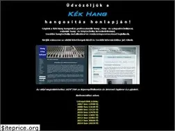 Sites similar to kekhang.hu