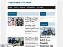 Sites similar to kelaskaryawansabtuminggu.com