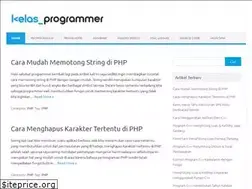 Sites similar to kelasprogrammer.com