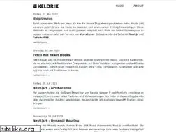 Sites similar to keldrik.com