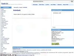 Sites similar to kelebek-indir.indir21.com