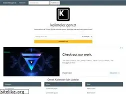 Sites similar to kelimeler.gen.tr