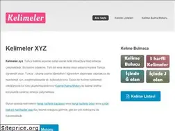 Sites similar to kelimeler.xyz