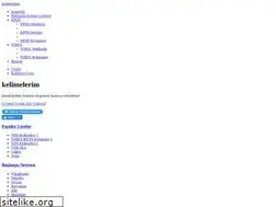 Sites similar to kelimelerim.net