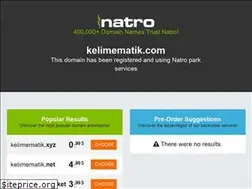 Sites similar to kelimematik.com