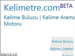 Sites similar to kelimetre.com