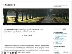 Sites similar to kelinberrios.wordpress.com