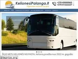 Sites similar to kelionesipalanga.lt
