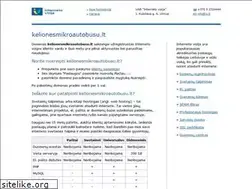 Sites similar to kelionesmikroautobusu.lt