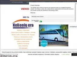 Sites similar to kelioniuera.lt