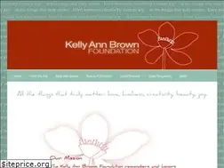 Sites similar to kellyannbrownfoundation.org