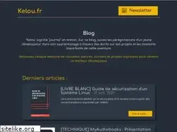 Sites similar to kelou.fr