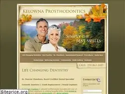 Sites similar to kelownaprosthodontics.ca