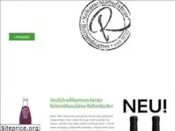 Sites similar to kelterei-rothenbuecher.de