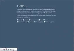 Sites similar to kelvinluck.com
