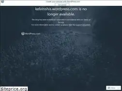 Sites similar to kelvinshis.wordpress.com