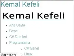 Sites similar to kemalkefeli.com