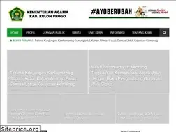 Sites similar to kemenagkulonprogo.com