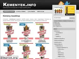 Sites similar to kemenyek.info