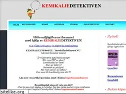 Sites similar to kemikaliedetektiven.se