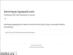 Sites similar to kemmeyer.typepad.com
