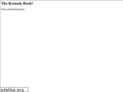 Sites similar to kemmisfamily.info