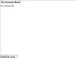 Sites similar to kemmisfamily.us