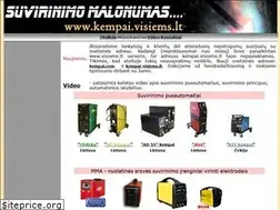 Sites similar to kempai.puslapiai.lt