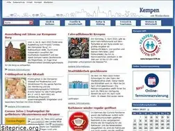 Sites similar to kempen.de