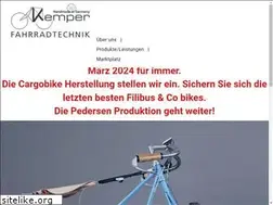 Sites similar to kemper-velo.de