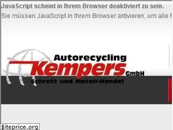 Sites similar to kempers.de