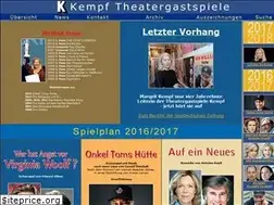 Sites similar to kempf-theater.de