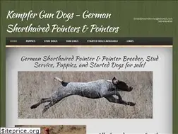Sites similar to kempfergundogs.com
