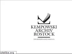 Sites similar to kempowski-archiv-rostock.de