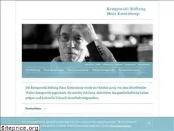 Sites similar to kempowski.de