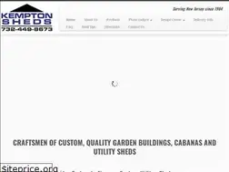 Sites similar to kemptonsheds.com