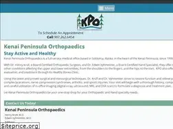 Sites similar to kenaipeninsulaorthopaedics.com