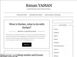Sites similar to kenanyaman.com