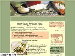 Sites similar to kendallfarmscremefraiche.com