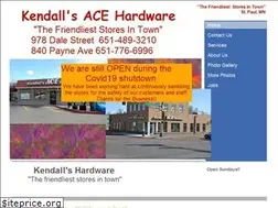 Sites similar to kendallshardware.com