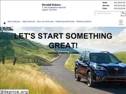 Sites similar to kendallsubaruonline.com