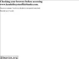 Sites similar to kendalltoyotaoffairbanks.com
