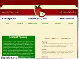Sites similar to kendallvilleapplefestival.com